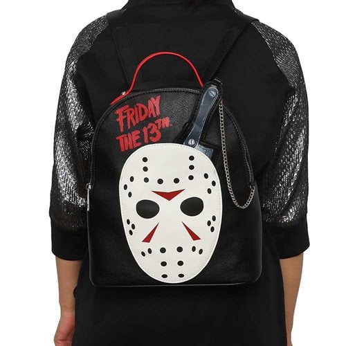 Friday The 13th Jason Mask Mini Backpack and Knife Coin Purse - for just $65.15! 