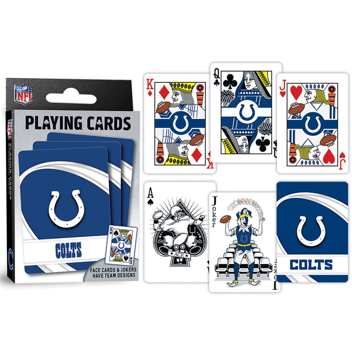 Indianapolis Colts Playing Cards - 54 Card Deck - Just $6.99! Shop now at Retro Gaming of Denver