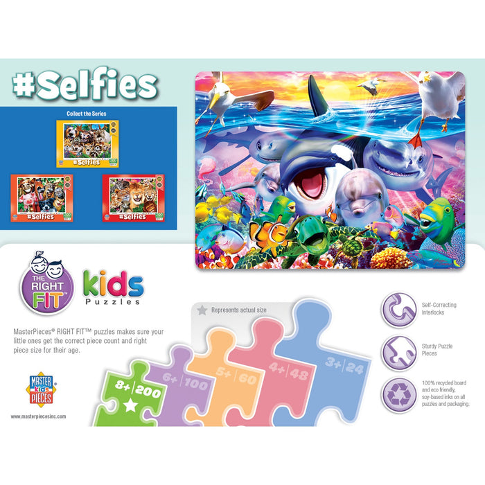 Selfies - Wild Waves 200 Piece Jigsaw Puzzle - Just $12.99! Shop now at Retro Gaming of Denver