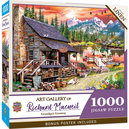 Art Gallery - Grandpa's Getaway 1000 Piece Jigsaw Puzzle - Just $16.99! Shop now at Retro Gaming of Denver