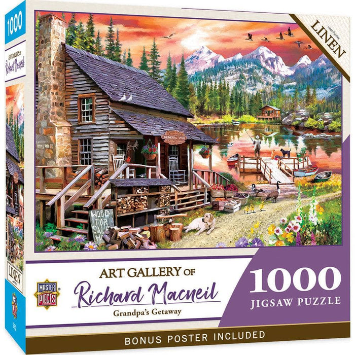 Art Gallery - Grandpa's Getaway 1000 Piece Jigsaw Puzzle - for just $16.99! 