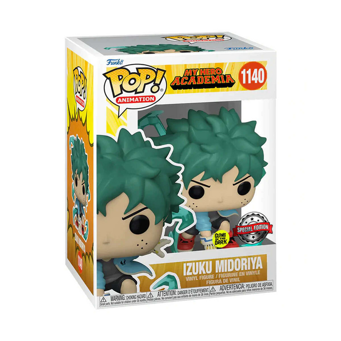 Funko POP! My Hero Academia - Izuku Midoriya with Gloves (Glow in the Dark) Vinyl Figure #1140 Special Edition Exclusive - for just $24.99! 