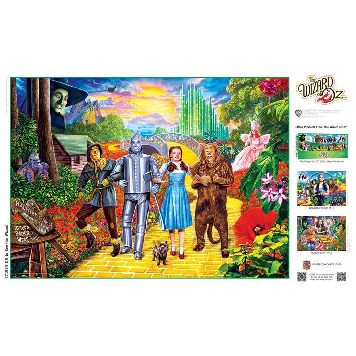 The Wizard of Oz - Off to See the Wizard 1000 Piece Jigsaw Puzzle - Just $16.99! Shop now at Retro Gaming of Denver