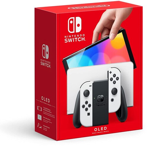 Nintendo Switch OLED with White Joy-Con - Nintendo Switch - for just $199.99! 