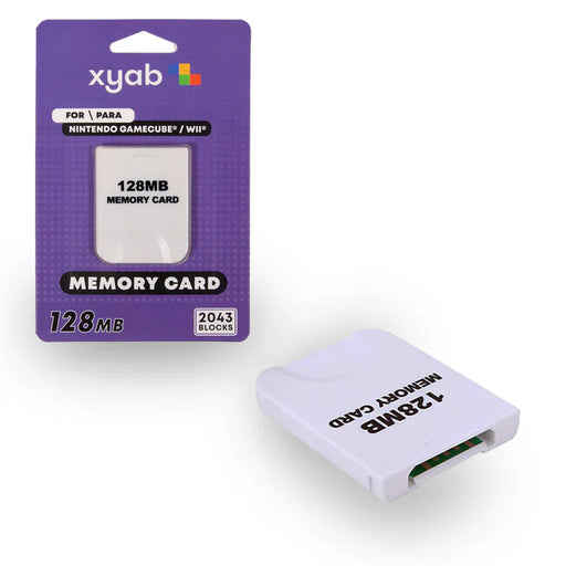 XYAB 128MB 2043 Blocks Memory Card for Gamecube/Wii - Gamecube - for just $19.99! 