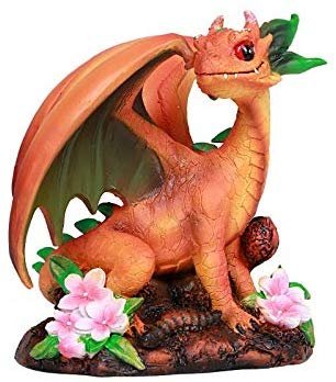 Peach Dragon Figurine - for just $20.99! 