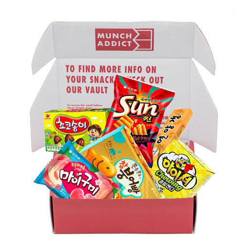 Korea Box - Standard (6 Snacks) - Premium Snack Box - Just $20! Shop now at Retro Gaming of Denver