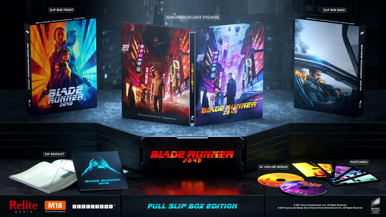 Blade Runner 2049 - Relite Exclusive Steelbook [One Click Boxset /500] (4K Ultra HD + Blu-ray) - for just $499.99! 