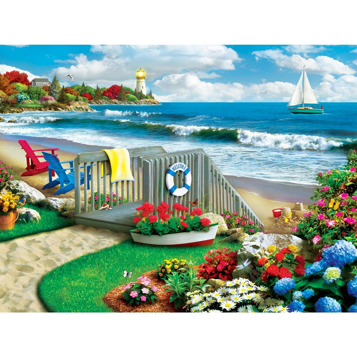 Memory Lane - Coastal Getaway 300 Piece EZ Grip Jigsaw Puzzle - for just $14.99! 