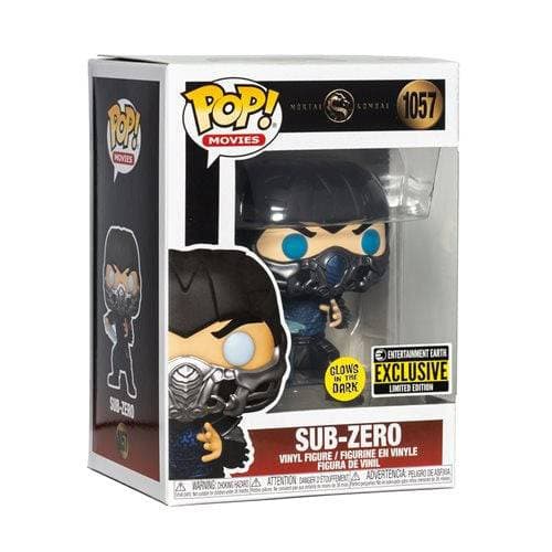 Funko #1057 Mortal Kombat 2021 Sub-Zero Glow-in-the-Dark Pop! Vinyl Figure - Entertainment Earth Exclusive - for just $14.67! 