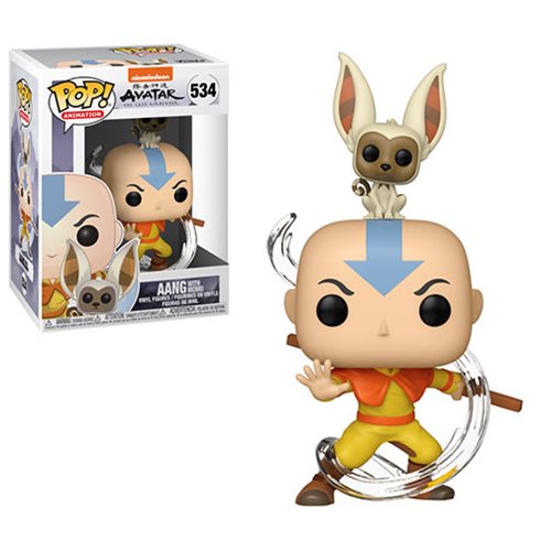 Avatar: The Last Airbender Aang with Momo Funko Pop! Vinyl Figure - Premium Collectible Toys - Just $11.99! Shop now at Retro Gaming of Denver