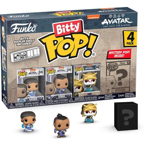Funko Avatar: The Last Airbender Bitty Pop! Mini-Figure 4-Pack - Select Set(s) - for just $14.90! 