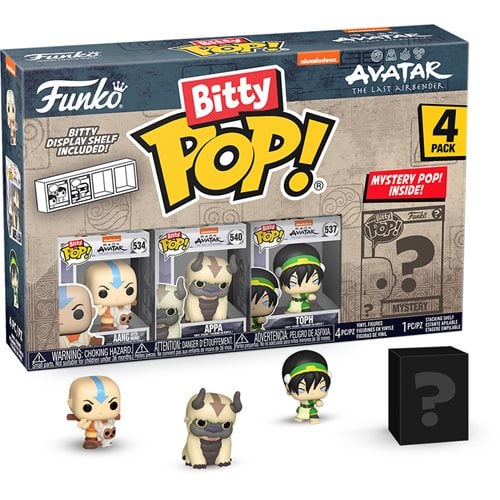 Funko Avatar: The Last Airbender Bitty Pop! Mini-Figure 4-Pack - Select Set(s) - for just $14.90! 