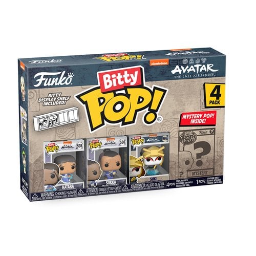 Funko Avatar: The Last Airbender Bitty Pop! Mini-Figure 4-Pack - Select Set(s) - for just $14.90! 