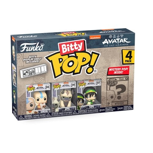 Funko Avatar: The Last Airbender Bitty Pop! Mini-Figure 4-Pack - Select Set(s) - for just $14.90! 