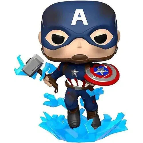 Avengers: Endgame Captain America with Broken Shield Pop! Vinyl Figure - Premium Collectible Toys - Just $11.99! Shop now at Retro Gaming of Denver