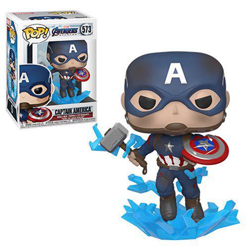 Avengers: Endgame Captain America with Broken Shield Pop! Vinyl Figure - Premium Collectible Toys - Just $11.99! Shop now at Retro Gaming of Denver