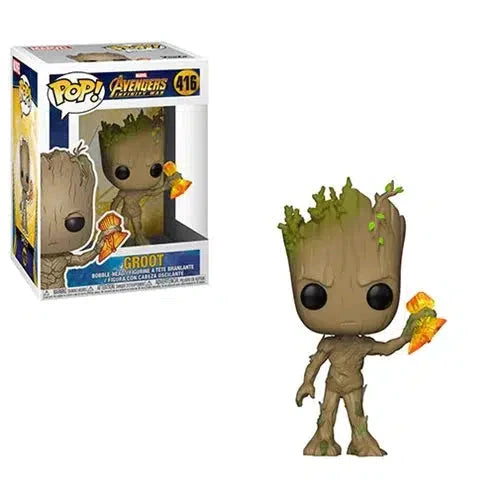 Avengers: Infinity War Groot with Stormbreaker Pop! Vinyl Figure - Premium Collectible Toys - Just $11.99! Shop now at Retro Gaming of Denver