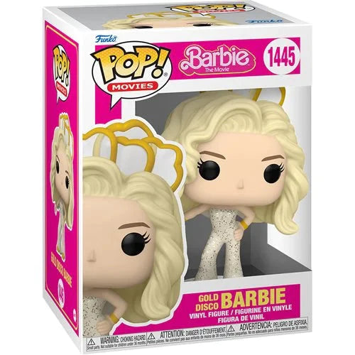 Barbie Movie Gold Disco Barbie Pop! Vinyl Figure - Premium Collectible Toys - Just $11.99! Shop now at Retro Gaming of Denver