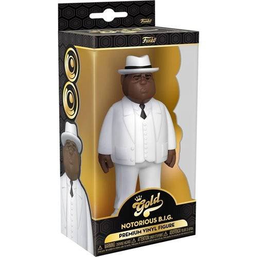 Funko Biggie Smalls White Suit 5-Inch Vinyl Gold Figure - for just $12.67! 