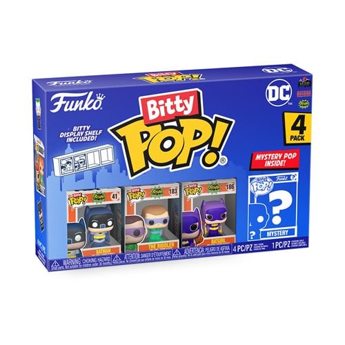 Funko Bitty Pop! Batman 1966 Mini-Figure 4-Pack - Select Set(s) - Just $14.99! Shop now at Retro Gaming of Denver