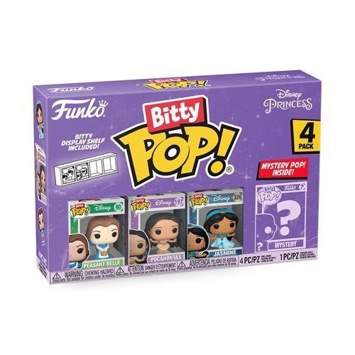 Funko Bitty Pop! Disney Princesses Mini-Figure 4-Pack - Select Set(s) - for just $14.67! 