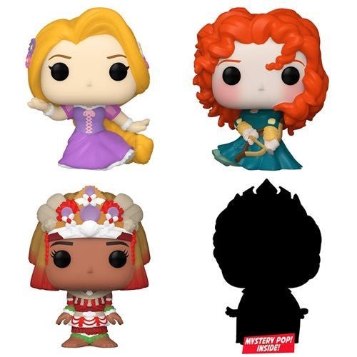 Funko Bitty Pop! Disney Princesses Mini-Figure 4-Pack - Select Set(s) - for just $14.67! 
