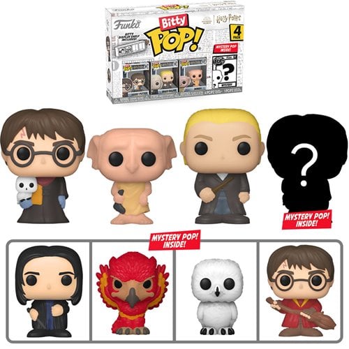 Funko Bitty Pop! Harry Potter - Mini-Figure 4-Pack - Select Set(s) - for just $15.67! 