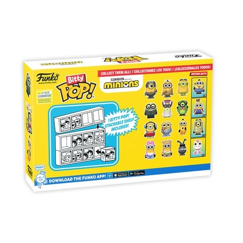 Funko Bitty Pop! Minions Mini-Figure 4-Pack - Select Set(s) - for just $14.67! 