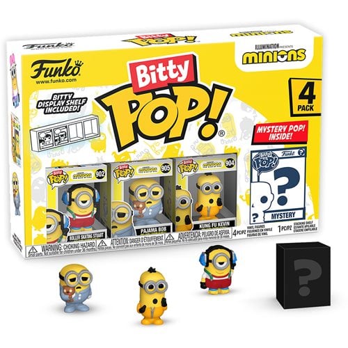Funko Bitty Pop! Minions Mini-Figure 4-Pack - Select Set(s) - for just $14.99! 