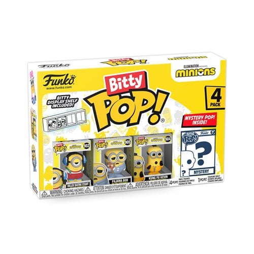 Funko Bitty Pop! Minions Mini-Figure 4-Pack - Select Set(s) - for just $14.99! 