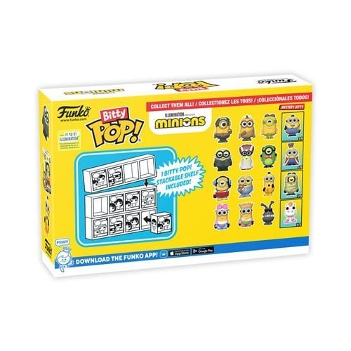 Funko Bitty Pop! Minions Mini-Figure 4-Pack - Select Set(s) - for just $14.99! 