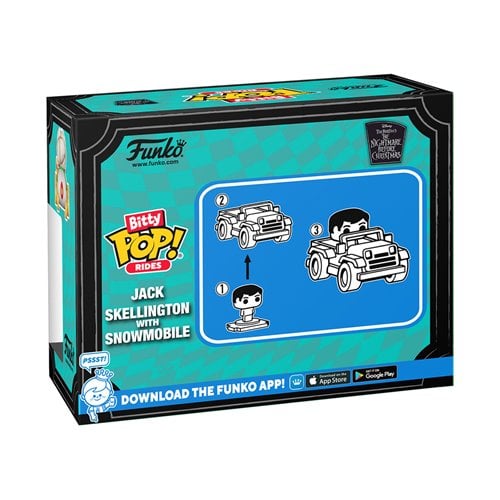 Funko Bitty Pop! Ride The Nightmare Before Christmas Jack Skellington with Snowmobile - for just $9.45! 