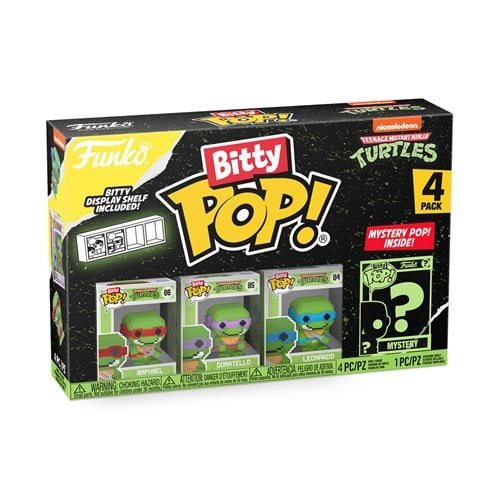 Funko Bitty Pop! Teenage Mutant Ninja Turtles Comics Mini-Figure 4-Pack - Select Set(s) - for just $14.99! 