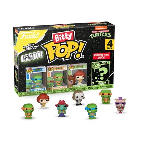 Funko Bitty Pop! Teenage Mutant Ninja Turtles Comics Mini-Figure 4-Pack - Select Set(s) - for just $14.99! 