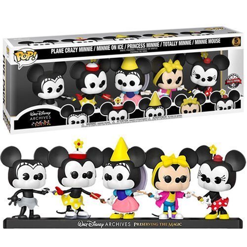 Funko Disney Minnie Mouse Pop! Vinyl Figure 5-Pack - Exclusive - for just $47.67! 