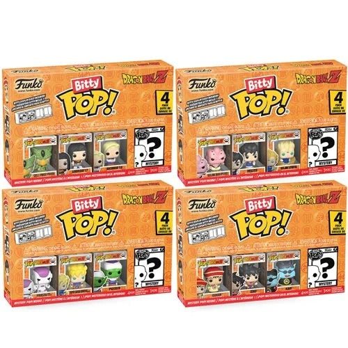 Funko Dragon Ball Z Bitty Pop! Mini-Figure 4-Pack - Select Set(s) - for just $17.67! 
