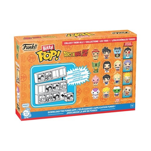 Funko Dragon Ball Z Bitty Pop! Mini-Figure 4-Pack - Select Set(s) - for just $17.67! 