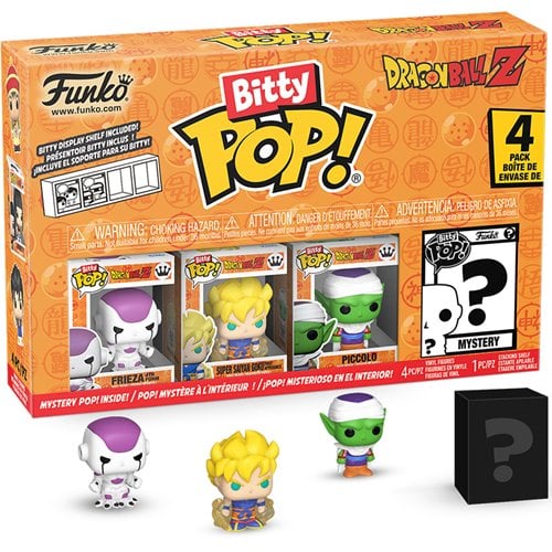 Funko Dragon Ball Z Bitty Pop! Mini-Figure 4-Pack - Select Set(s) - for just $17.67! 