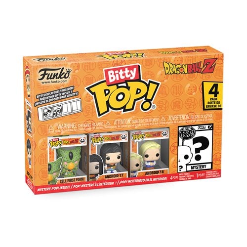 Funko Dragon Ball Z Bitty Pop! Mini-Figure 4-Pack - Select Set(s) - for just $17.99! 