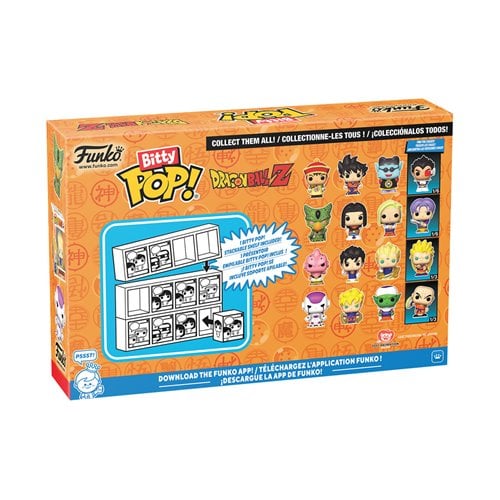 Funko Dragon Ball Z Bitty Pop! Mini-Figure 4-Pack - Select Set(s) - for just $17.67! 