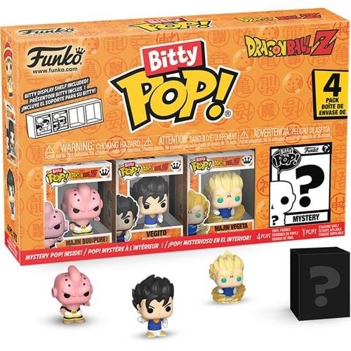 Funko Dragon Ball Z Bitty Pop! Mini-Figure 4-Pack - Select Set(s) - for just $17.67! 