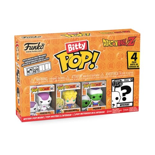 Funko Dragon Ball Z Bitty Pop! Mini-Figure 4-Pack - Select Set(s) - for just $17.67! 