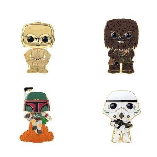 Funko Large Enamel Pop! Pin - Star Wars - Select Figure(s) - for just $18.67! 