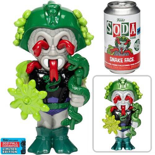Funko Masters of the Universe Snake Face Vinyl Soda Figure - 2021 Convention Exclusive - for just $23.67! 