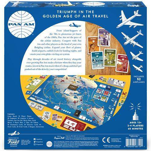 Funko Pan Am Strategy Board Game - Just $34.99! Shop now at Retro Gaming of Denver