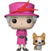 Funko Pop! 01 Royals Queen Elizabeth II w/Corgi Vinyl Figure - for just $12.67! 