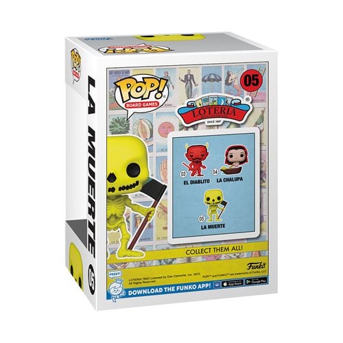 Funko Pop! 05 Board Games - Loteria - La Muerte Glow-in-the-Dark Vinyl Figure - Entertainment Earth Exclusive - Just $14.99! Shop now at Retro Gaming of Denver