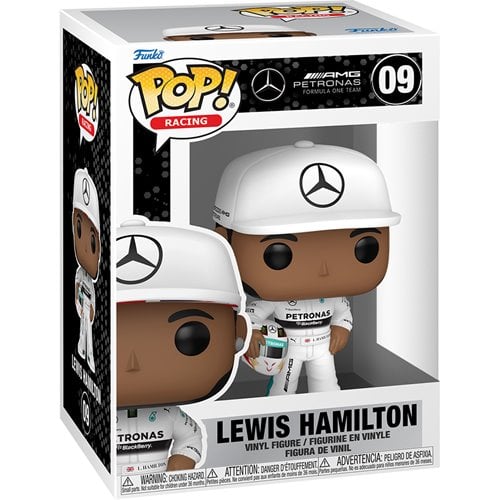Funko Pop! 09 Racing - Mercedes-AMG Petronas Formula One Team Lewis Hamilton Vinyl Figure - for just $15.99! 
