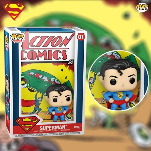 Funko Pop! #1 Superman Comic Cover Figure with Case - Just $19.60! Shop now at Retro Gaming of Denver